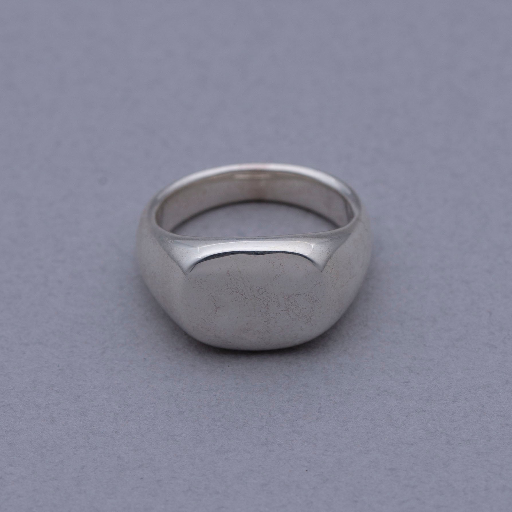 Square ring Silver