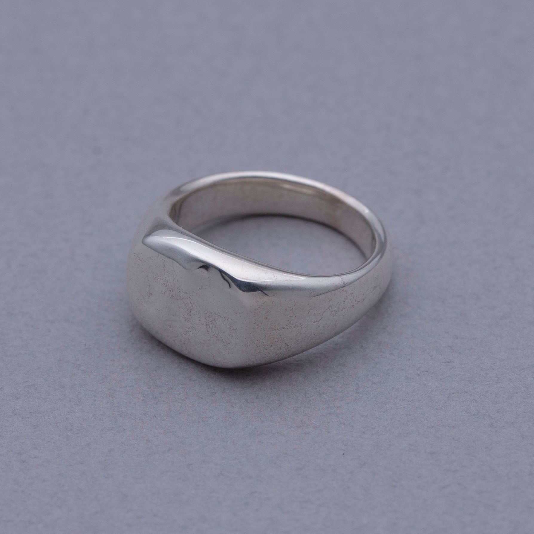 Square ring Silver