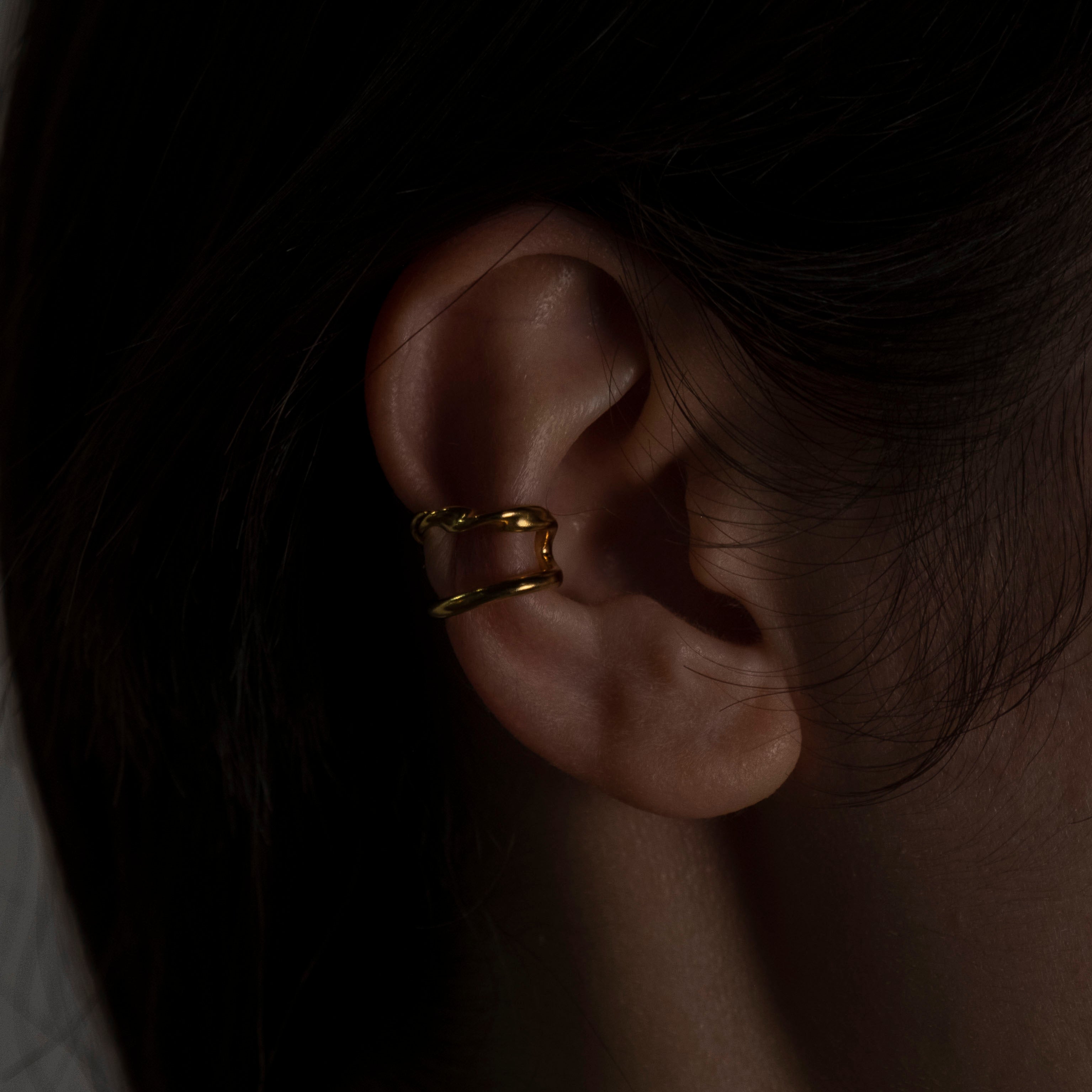 Double / Earcuff - K18gp / ジュエリーブランド ombre bijoux