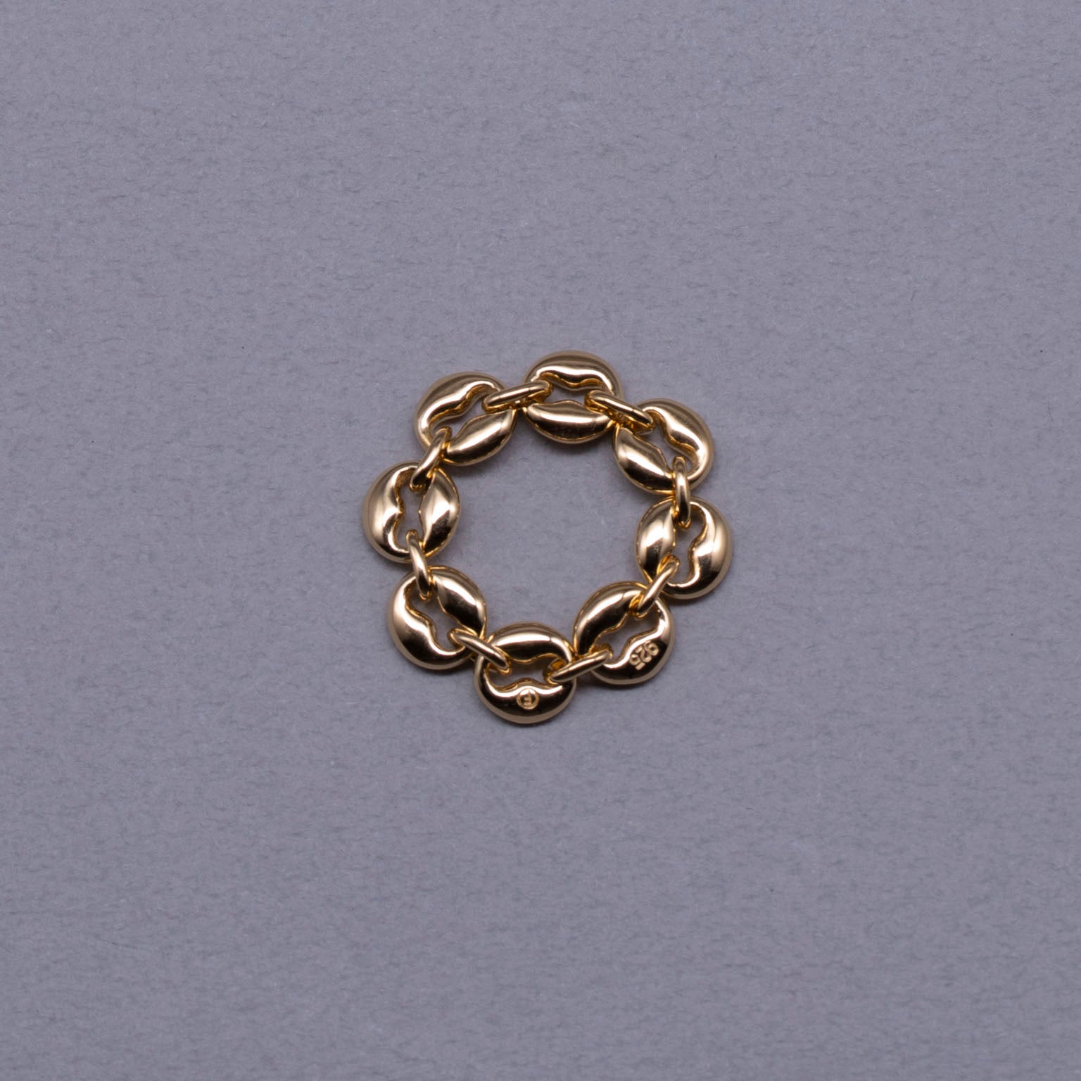 8hole ring Medium Gold