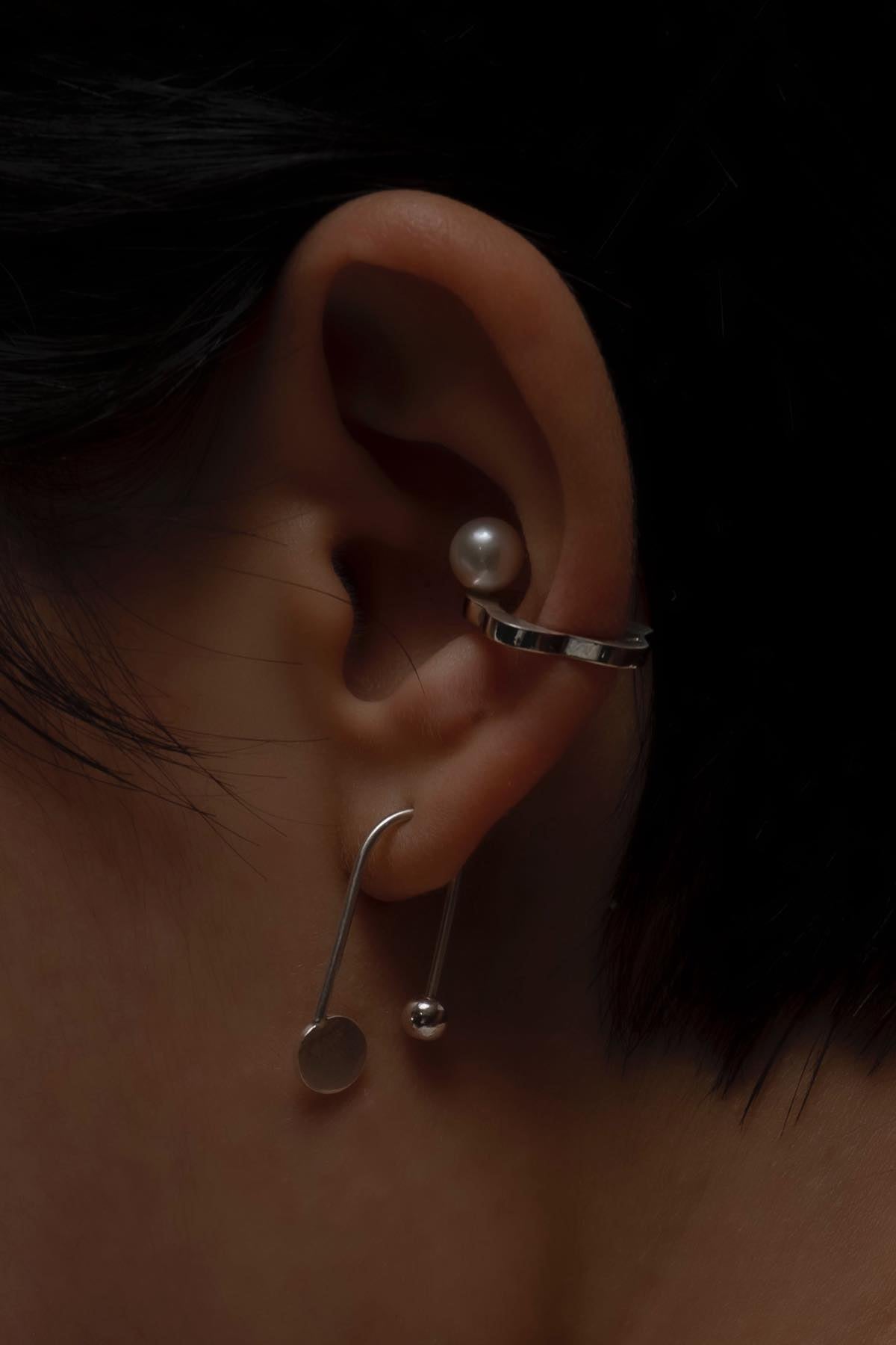 Various pierce/earcuff C U