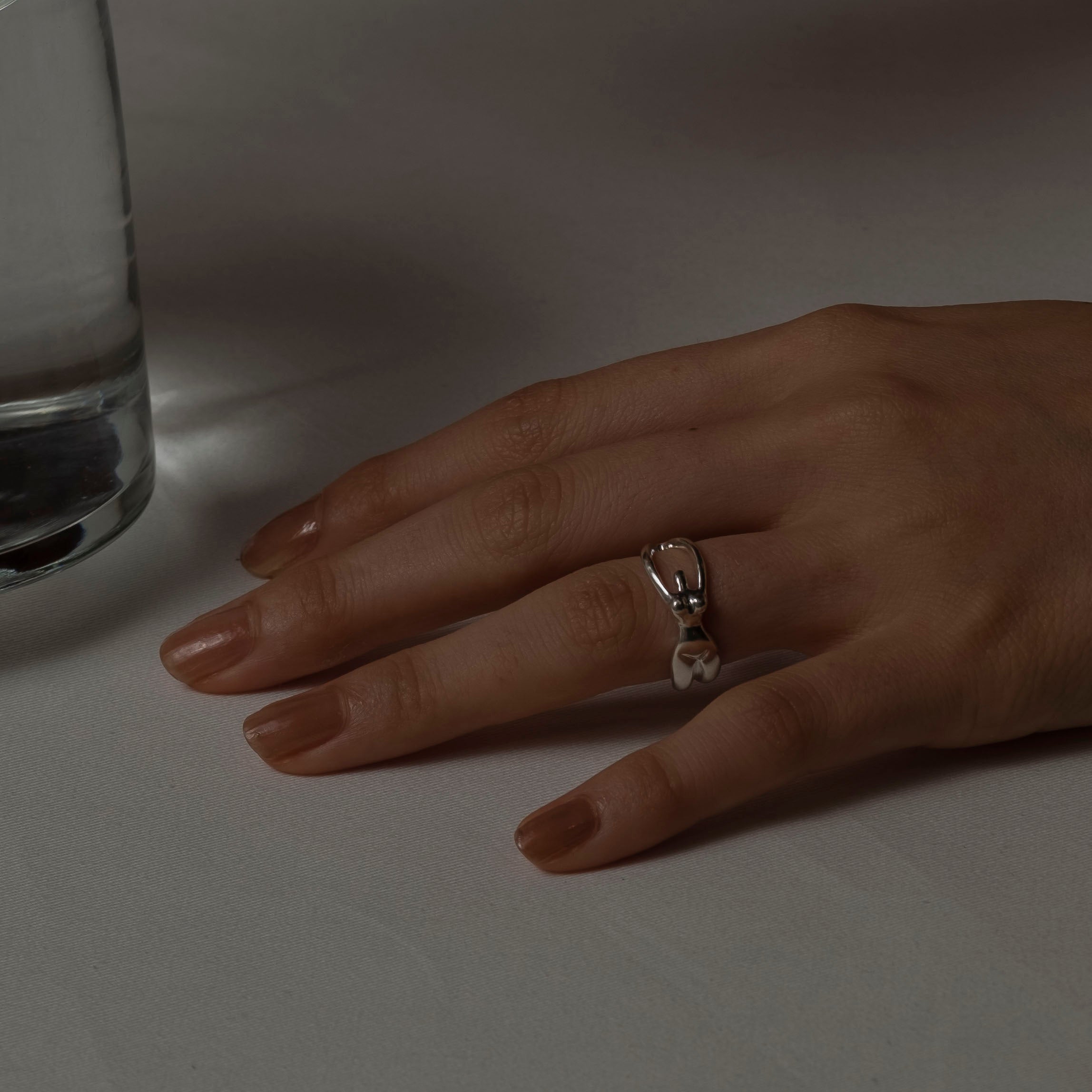 MM様、専用出品◆1ｍヌアンジュンｘ2　1ｍブラジルアップルｘ2 ◆４苗 Nude / Ring - Silver925 / ジュエリーブランド ombre bijoux