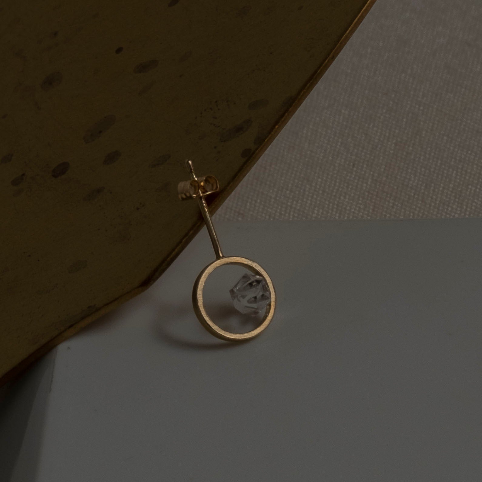 INSIDE〉○earring K18YG / ジュエリーブランド revie objects